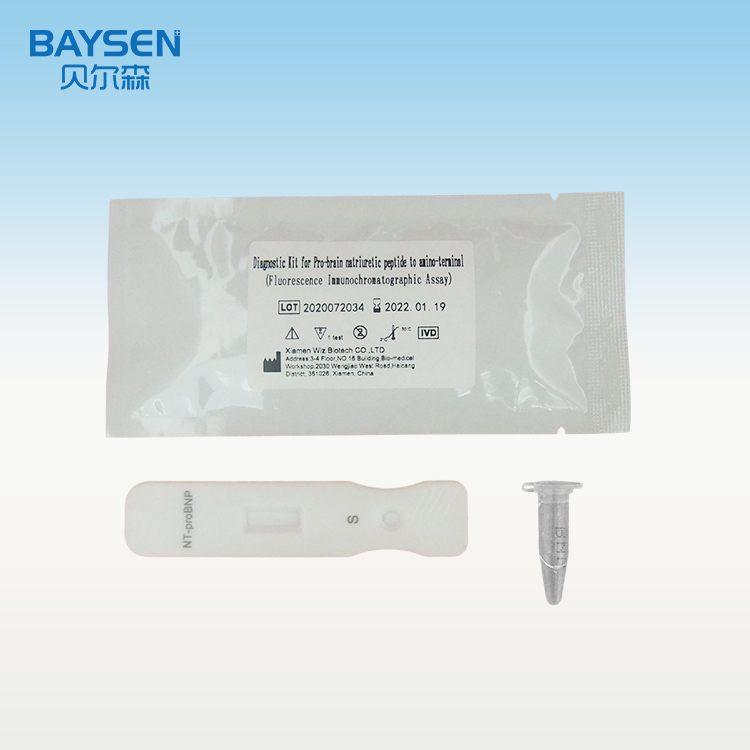 OEM/ODM Manufacturer Fat Analyzer Machine - NT-proBNP test kit Diagnostic Kit for Pro-brain Natriuretic Peptide to Amino-terminal  – Baysen