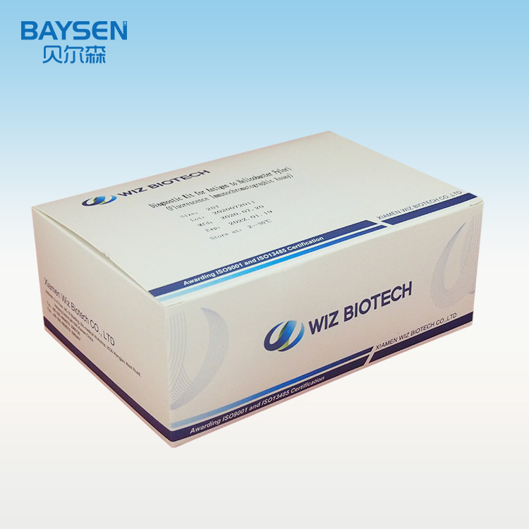 High Quality for Fecal Calprotectin Test - Chinese Professional China Rapid Diagnostic Test  Antigen Rapid  Helicobacter Cassette H. Pylori Ag Test Kit – Baysen