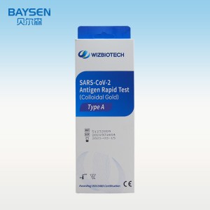 Bêste kwaliteit China Antigen Rapid Diagnostic Test Kit Test Strips Nij ûntwerp Rapid Antigen Test foar famyljegebrûk