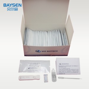 Kit ujian antibodi Helicobacter Rapid