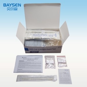 Self testing home test Covid-19 Antigen nasal swab rapid test