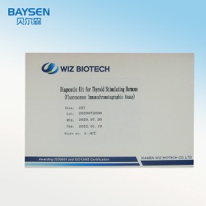 Factory direct Diagnostic Kit for Thyroid Stimulating Hormone (fluorescence immunochromatographic assay)