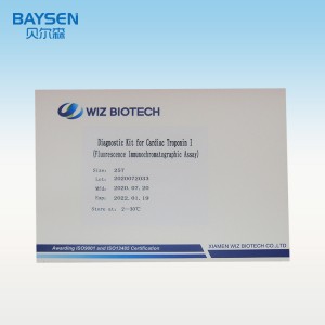 Ko te Kaituku Diagnostic mo te Cardiac Tropin i (Florescence Immunochromagraphic Assay)