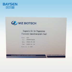 Apo aisan fun Progesterone (iyẹwo imunochromatographic fluorescence)