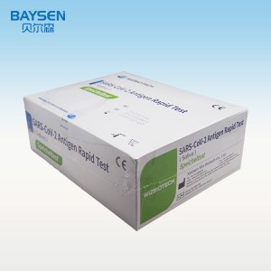 Saliva Antigen Rapid test kit detect to Covid 19