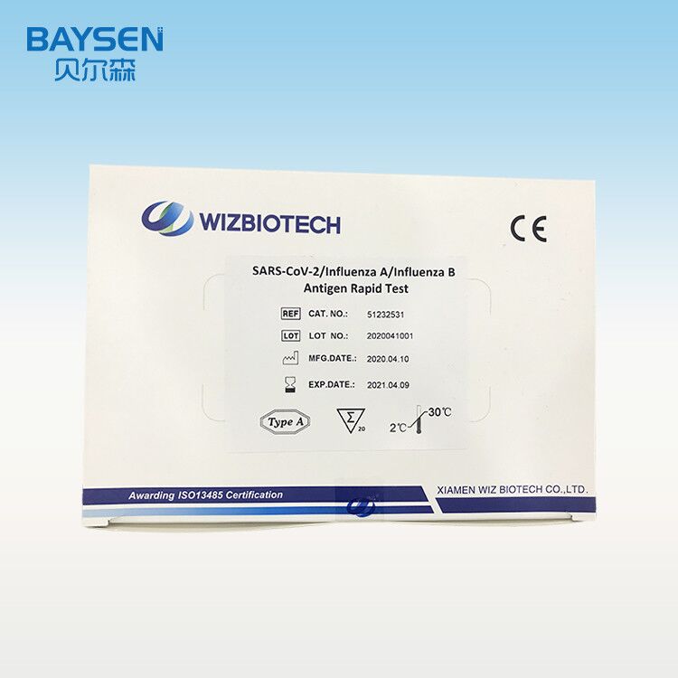 Leading Manufacturer for Hiv Home Tests Kits 1+2 Test - SARS-CoV-2/Influenza A/Influenza B Antigen rapid test kit – Baysen