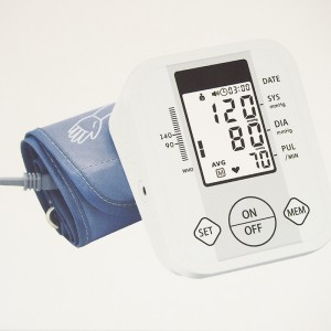 Portable Upper Arm Electronic Digital High Blood Pressure Monitor