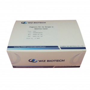 Kit diagnostik untuk Antigen kepada Respiratoy Adenoviruses Colloidal Gold