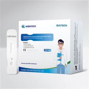 Kit de diagnóstico para proteína C reactiva/proteína amiloide A sérica