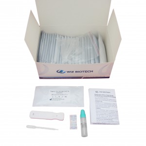 Кытай Calprotectin CAL Rapid Test Kit кассеталык аппарат үчүн так диагностикалык комплект