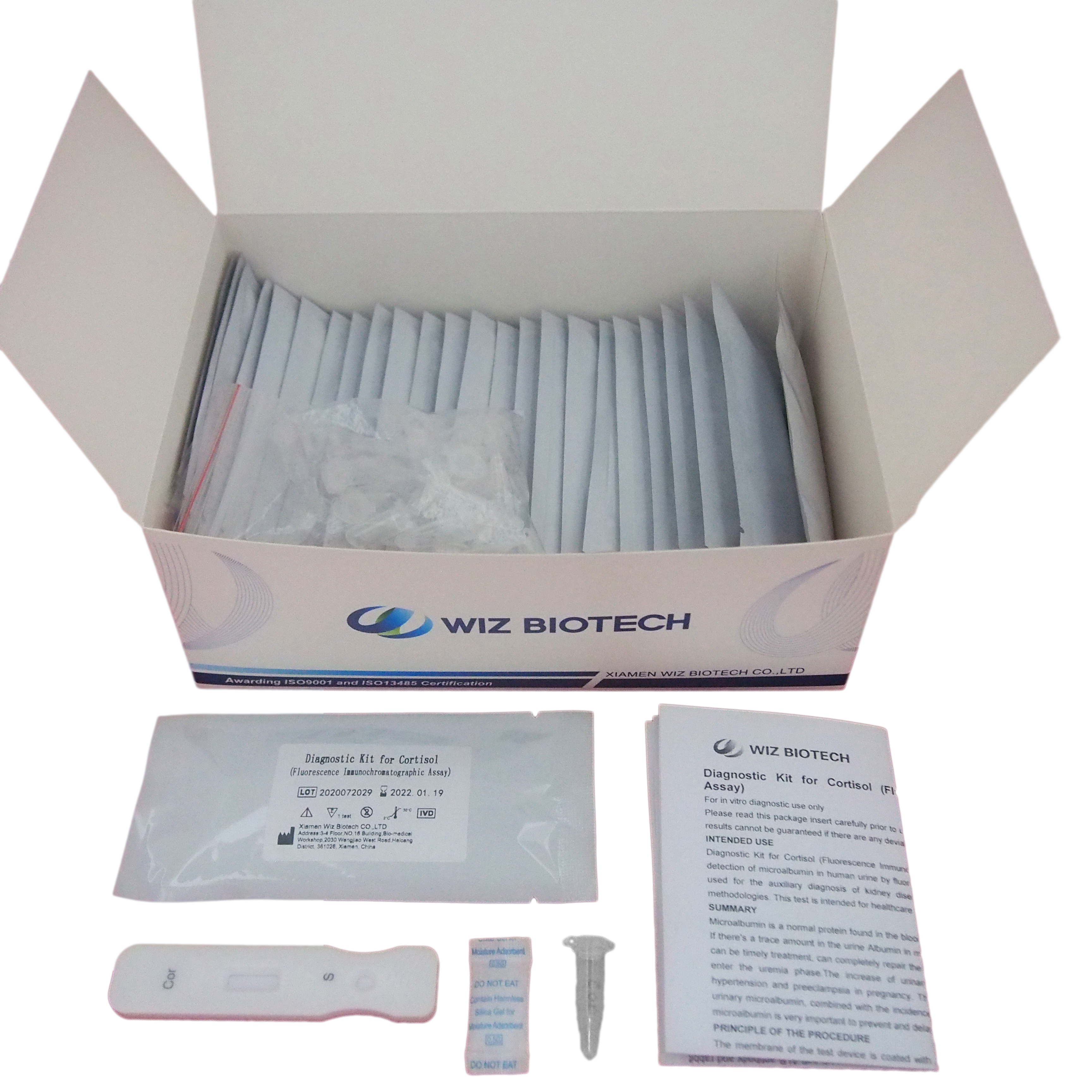 China Gold Supplier for Pregnancy Ovulation Test Kit - Cor rapid test kit Cortisol diagnostic kit home – Baysen