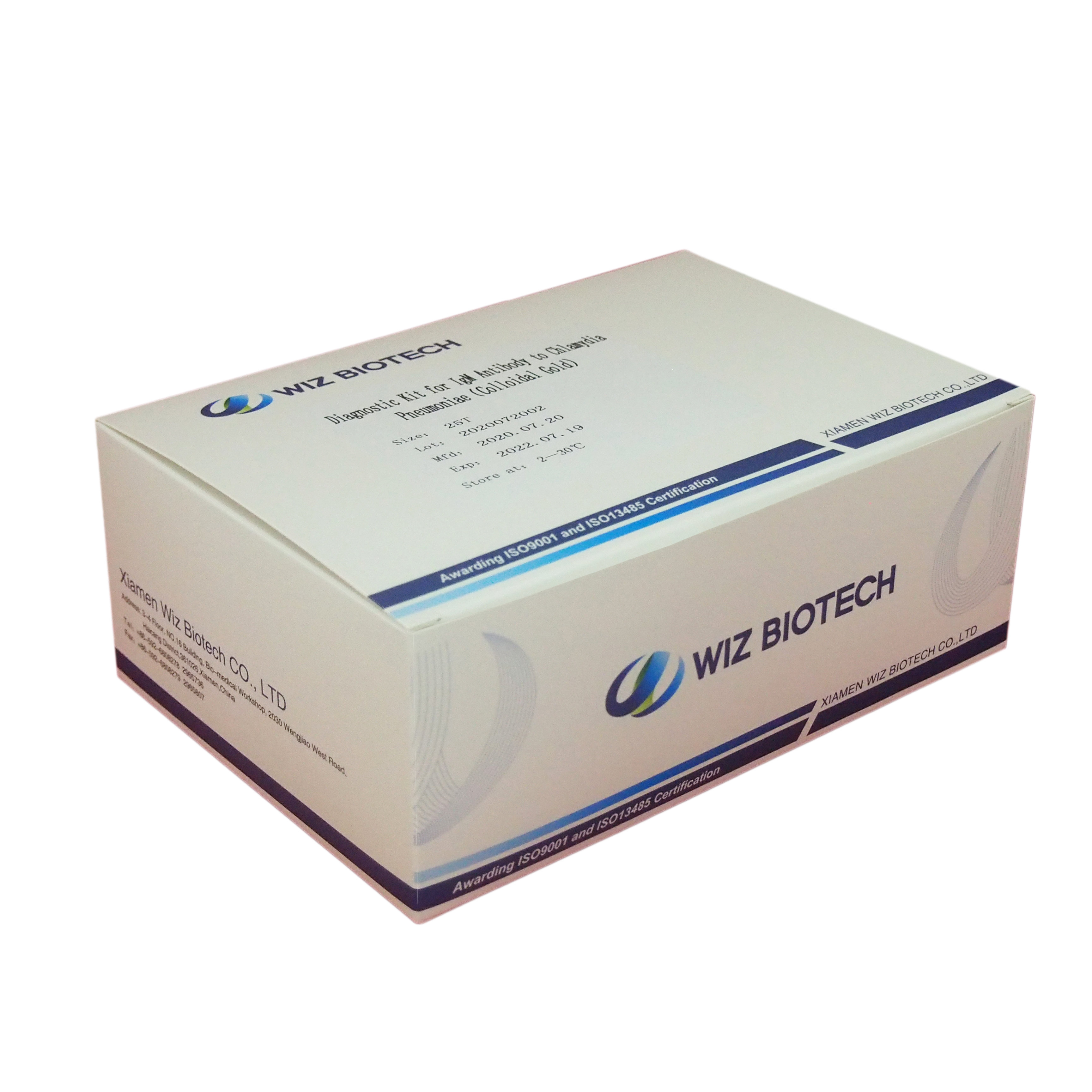 China OEM Respiratory System Test Kit - Diagnostic kit for IgM Antibody to C Pneumoniae Colloidal Gold – Baysen