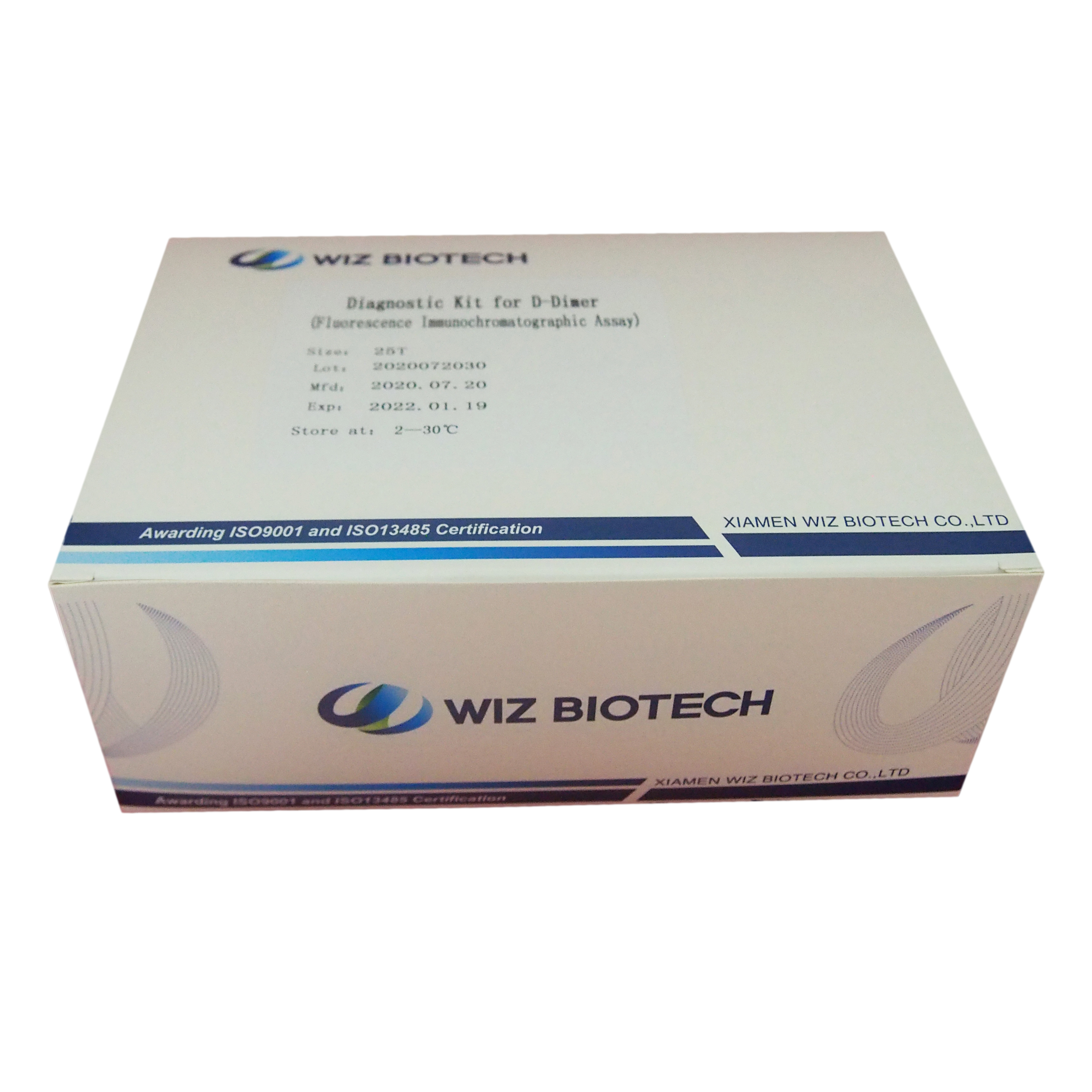 One of Hottest for Clinical Reagent Kit - One step blood test D-Dimer rapid test kit – Baysen