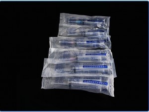 Kelas Medis Plastik PP Syrings sekali pakai 10ml 20ml 30ml set injeksi hipodermik