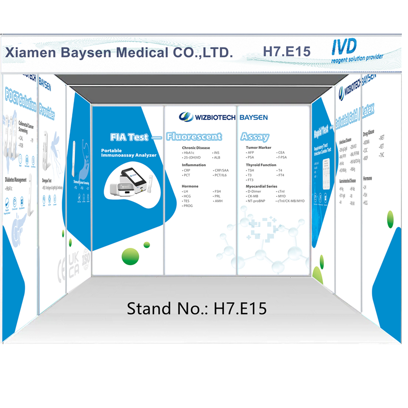 Croeso i ymweld â ni yn MedLab Asia yn Bangkok o JUL.10 ~ 12,2024