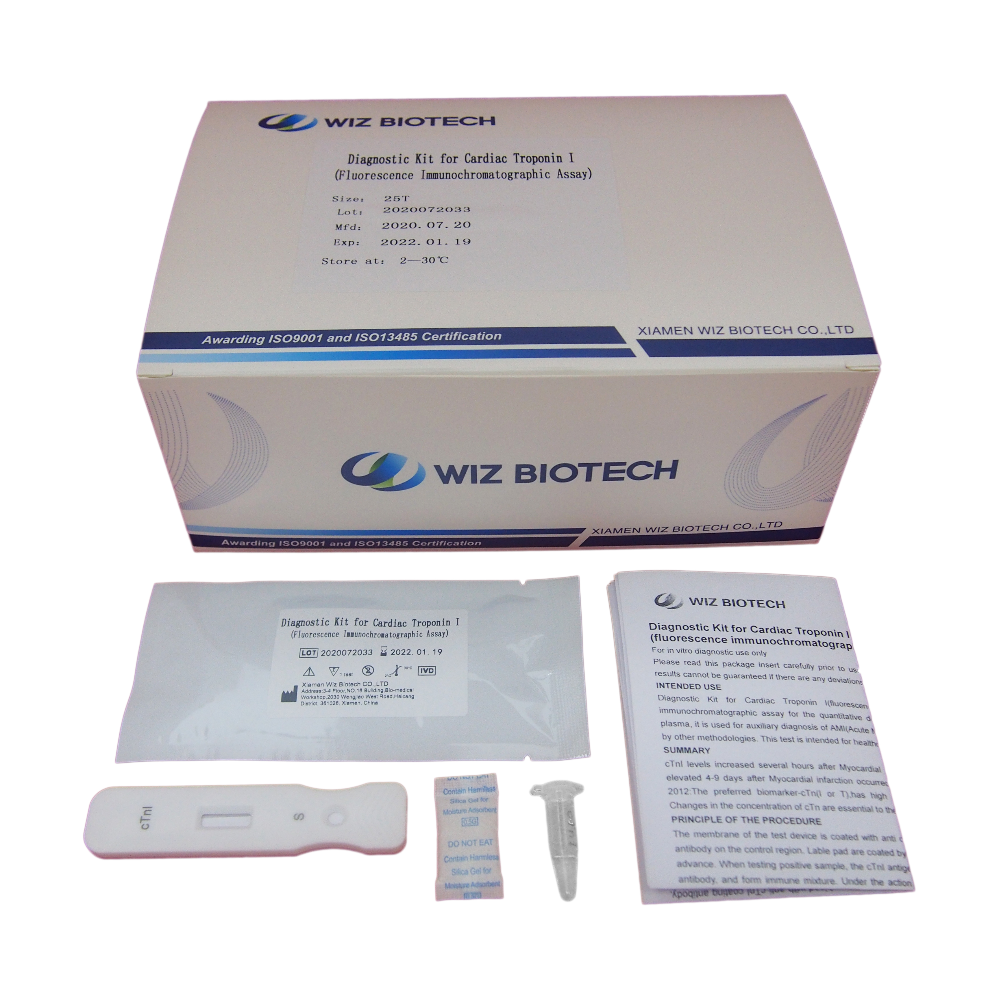 Original Factory Home Use Rotavirus Antigen Test - hot sales CK-MB rapid test kit from china factory – Baysen