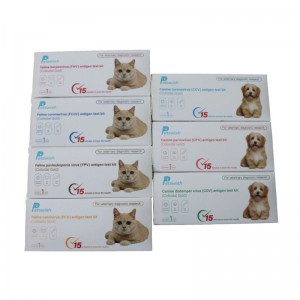 Koloidal Gold Canine Coronavirus CCV Antigen Test Kit