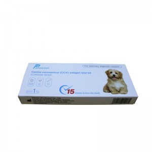 Koloidal Gold Canine Coronavirus CCV Antigen Test Kit