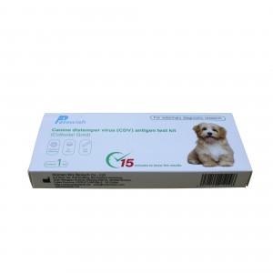 Canine distemper virus CDV antigen rapid test kit